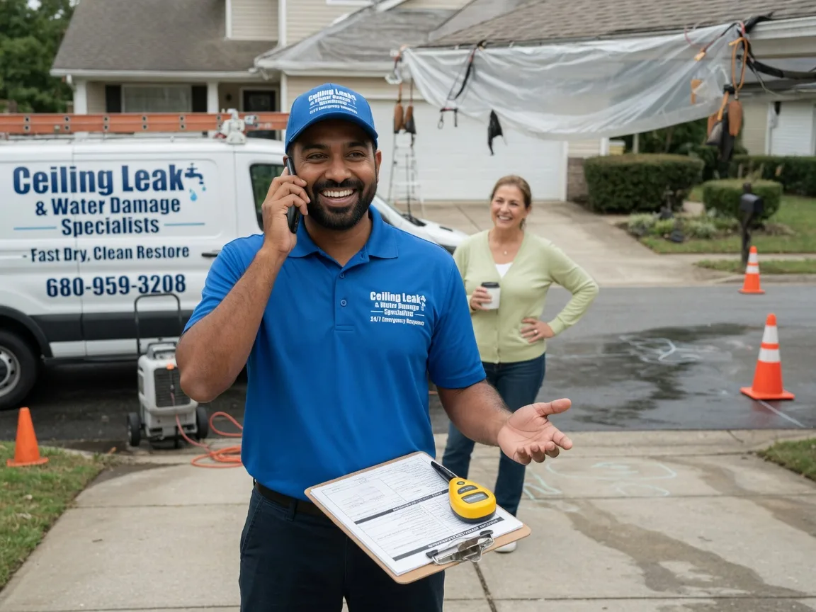 Ceiling Leak Cleanup Pratt, WV FAQs